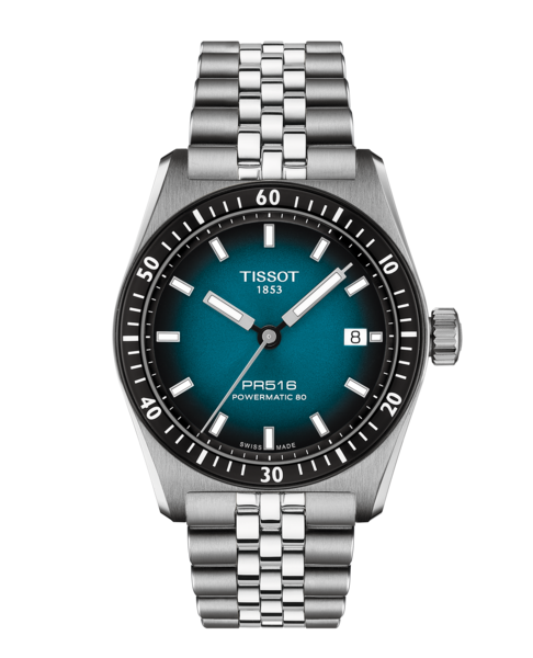 OROLOGIO TISSOT PR516 POWERMATIC 80 38mm T1494071104100 OROLOGIO TISSOT PR516 POWERMATIC 80 38mm T1494071104100