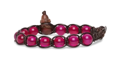 BRACCIALE TAMASHII CLASSICO 8mm - AGATA ROSSA