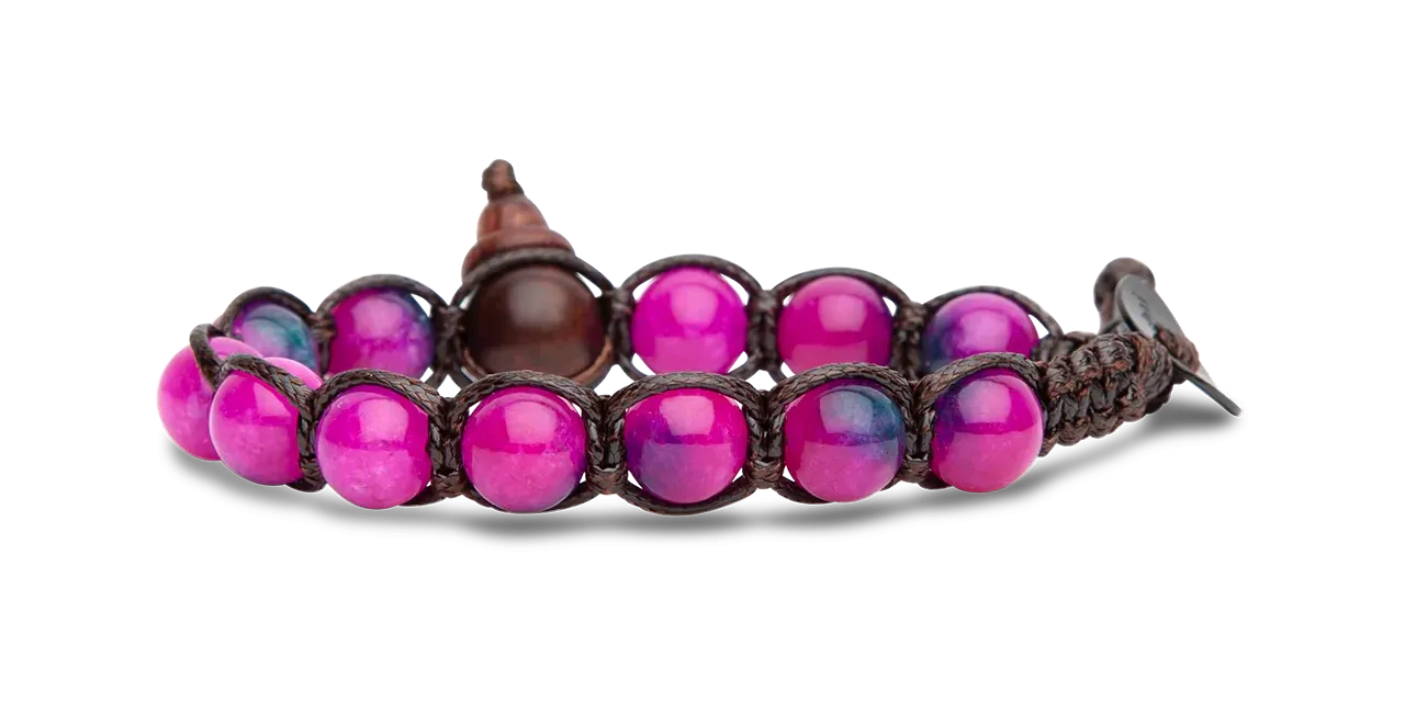 BRACCIALE TAMASHII CLASSICO 8mm - PIETRA ROSE DREAM BRACCIALE TAMASHII CLASSICO 8mm - PIETRA ROSE DREAM