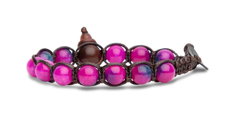 BRACCIALE TAMASHII CLASSICO 8mm - PIETRA ROSE DREAM