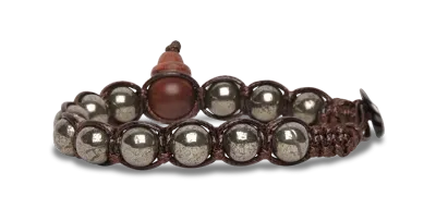 BRACCIALE CLASSICO TAMASHII 8mm - PIRITE