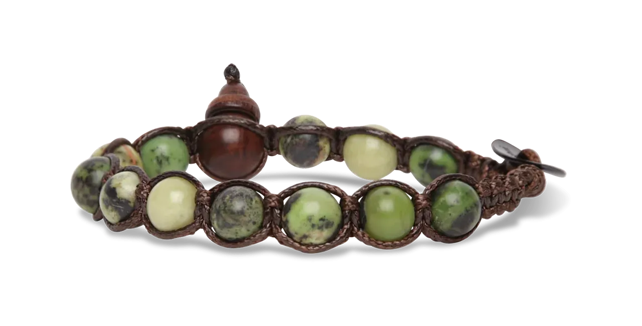 BRACCIALE TAMASHII CLASSICO 8mm - CRISOPRASIO