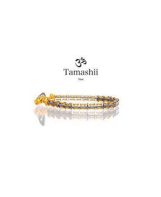 BRACCIALE TAMASHII BANDIERE TIBETANE - TERRA