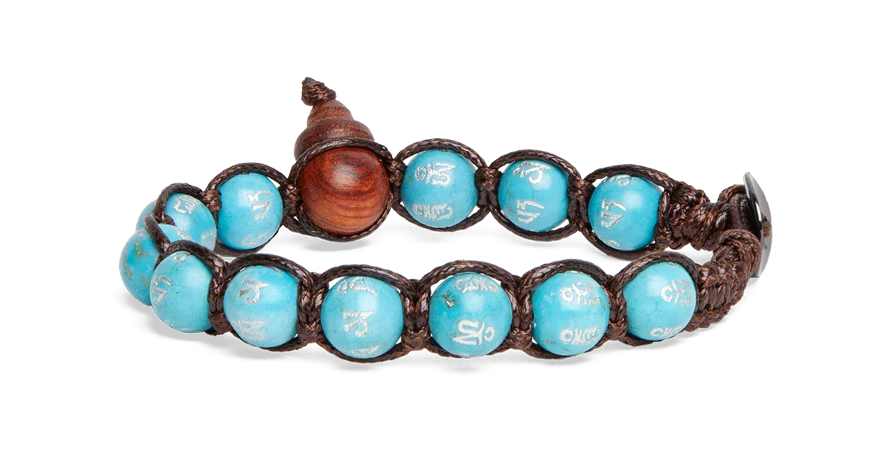 BRACCIALE TAMASHII MANI STONES - TURCHESE