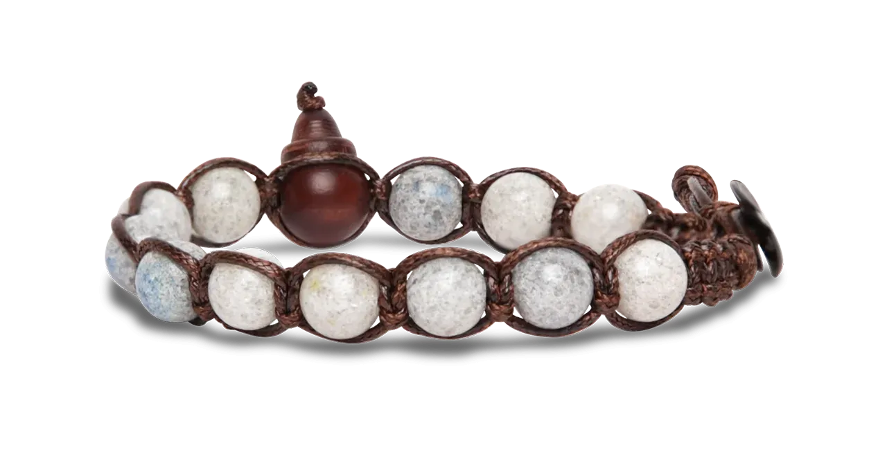 BRACCIALE TAMASHII CLASSICO 8mm - PIETRA DEL K2