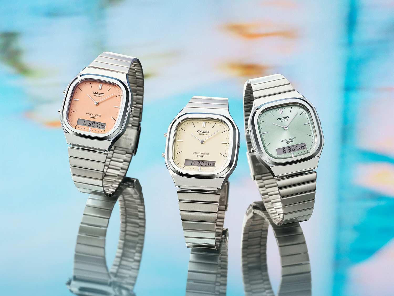 OROLOGIO CASIO VINTAGE EDGY AQ-240E-2AEF