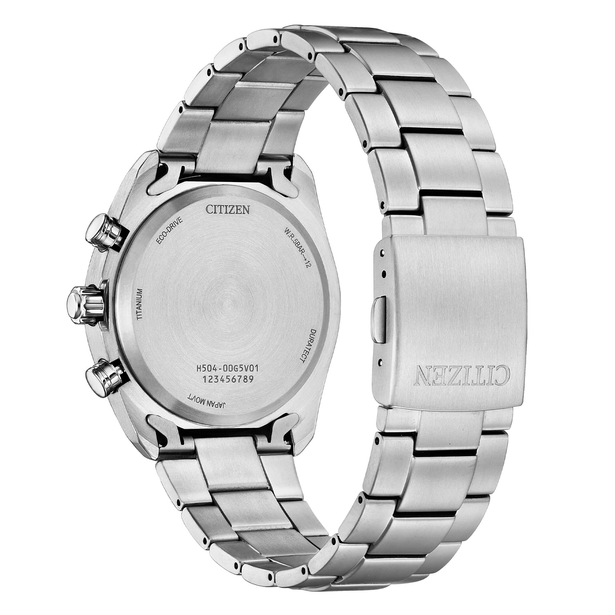 OROLOGIO CITIZEN CRONO SUPER TITANIO AT2590-59L