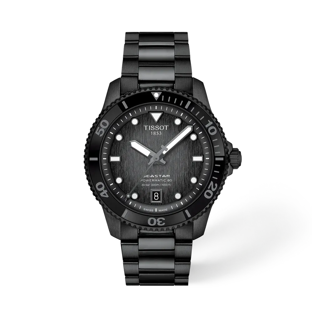 OROLOGIO TISSOT SEASTAR 1000 40mm POWERMATIC 80 T1208073305100 OROLOGIO TISSOT SEASTAR 1000 40mm POWERMATIC 80 T1208073305100