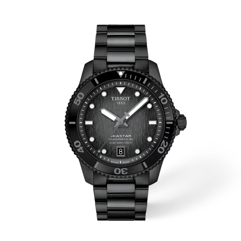 OROLOGIO TISSOT SEASTAR 1000 40mm POWERMATIC 80 T1208073305100 OROLOGIO TISSOT SEASTAR 1000 40mm POWERMATIC 80 T1208073305100