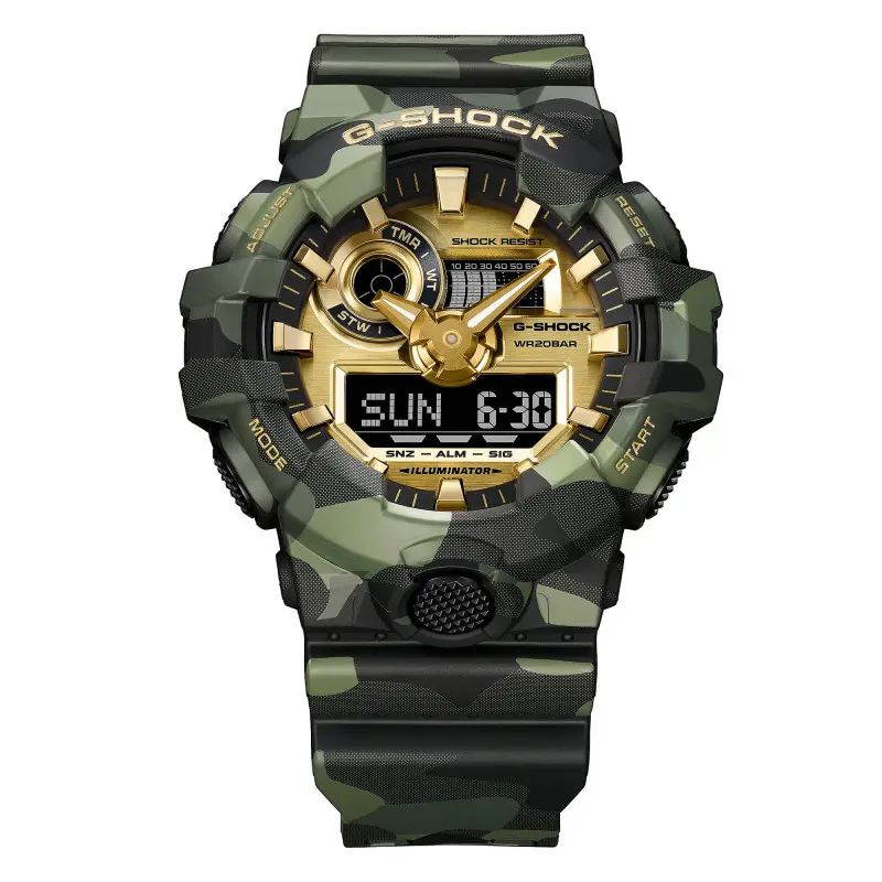 OROLOGIO G-SHOCK BOLD CAMO GA-700CMG-3AER