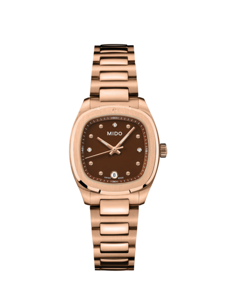 OROLOGIO MIDO MULTIFORT TV 28mm QUARTZ M0491103329600