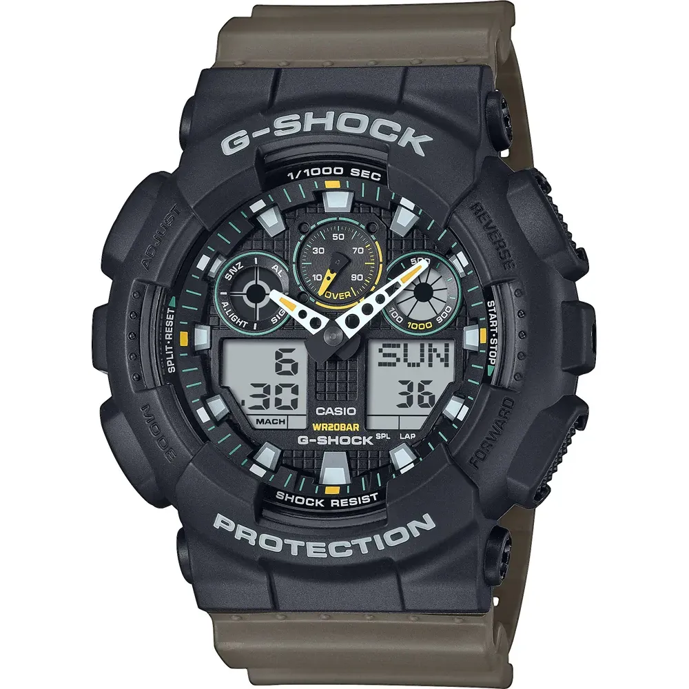 OROLOGIO G-SHOCK CLASSIC GA-100TU-1A3ER