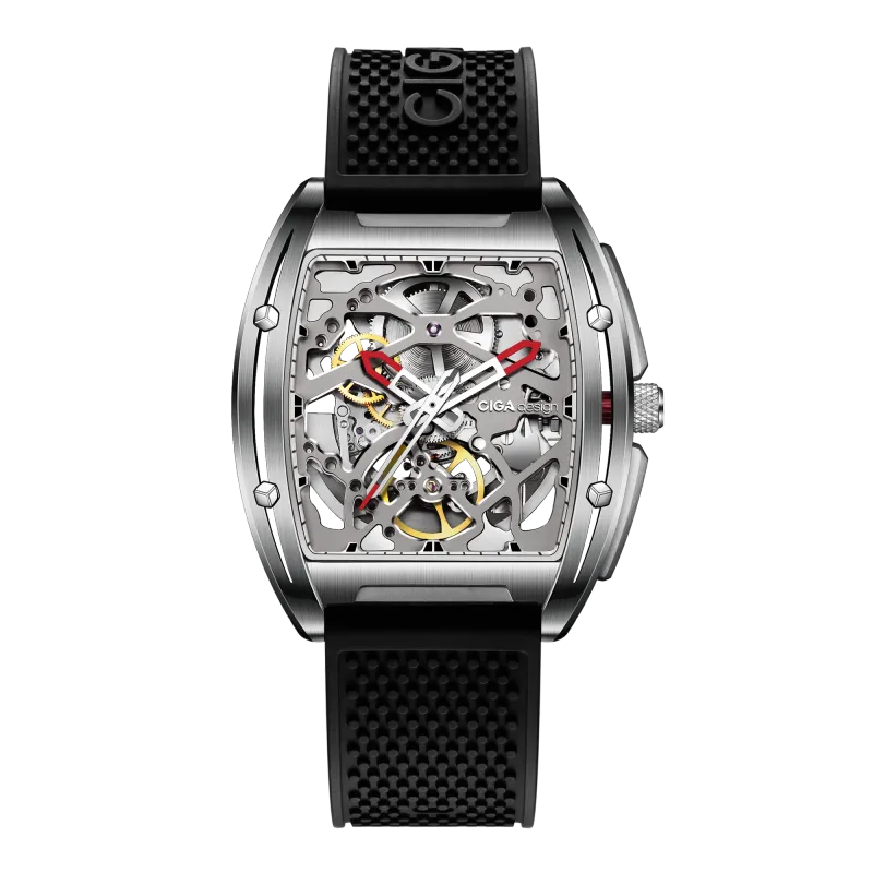 OROLOGIO CIGA DESIGN EDGE STEEL Z031-SS01-W5BK