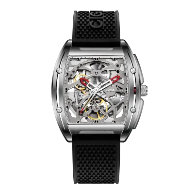 OROLOGIO CIGA DESIGN EDGE STEEL Z031-SS01-W5BK