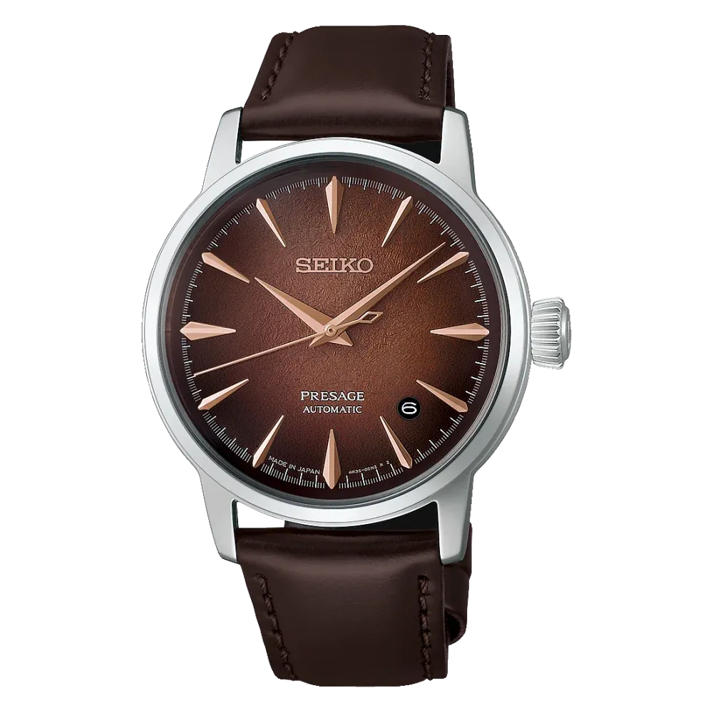 OROLOGIO SEIKO PRESAGE COCKTAIL WHISKEY MIST HCB003J1 OROLOGIO SEIKO PRESAGE COCKTAIL WHISKEY MIST HCB003J1