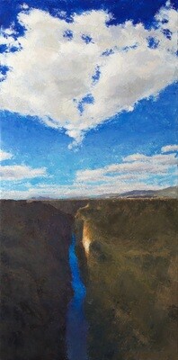 'Gorge Clouds' Painting