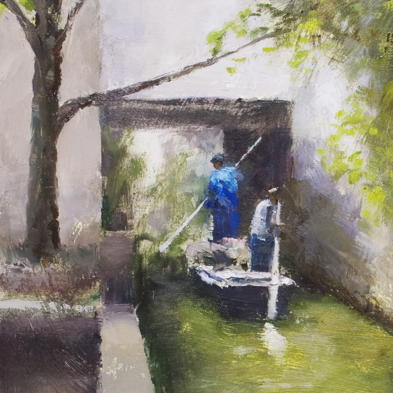 'Canal, Suzhou, China' Giclée