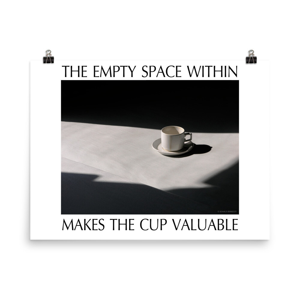 'Empty Cup' Print