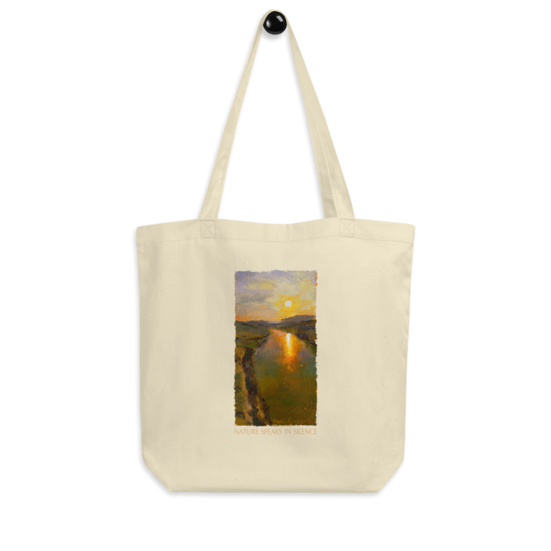 Nature Speaks in Silence Eco Tote Bag