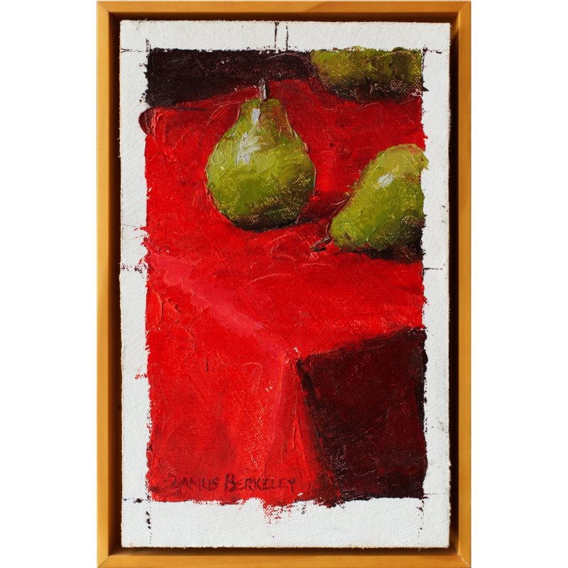 Reds and Greens: Three Green Pears