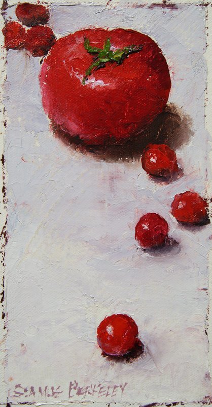 'Multiplying Tomatoes' Painting