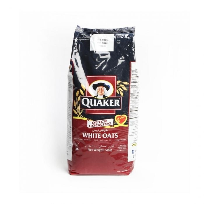 شوفان ابيض QuAKER ٥٠٠ جرام