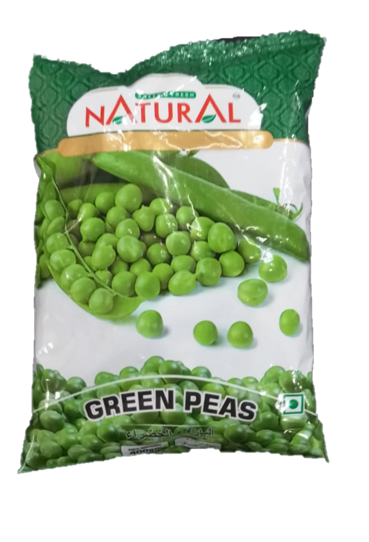 بازلاء مجمده natural ٤٠٠ جرام