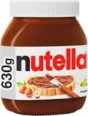 nutellaنيوتيلا 630 جرام 