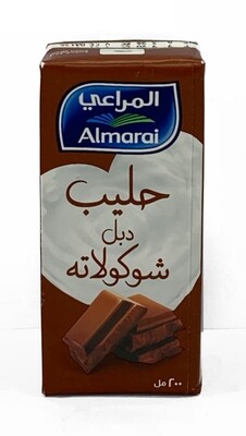 المراعي حليب بالشوكلاته ٢٠٠ مل.
