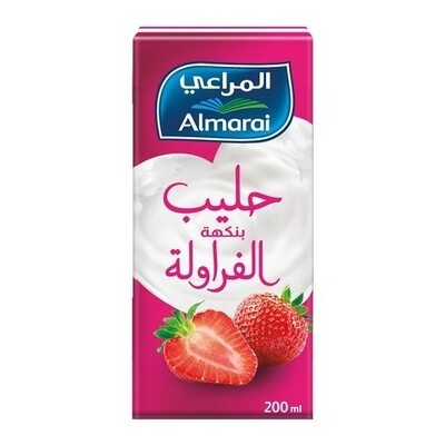 المراعي حليب بالفراوله ٢٠٠ مل