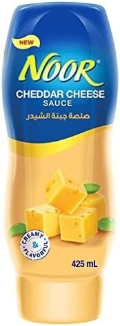 صلصة جبن شيدر نور ٤٢٥ مل