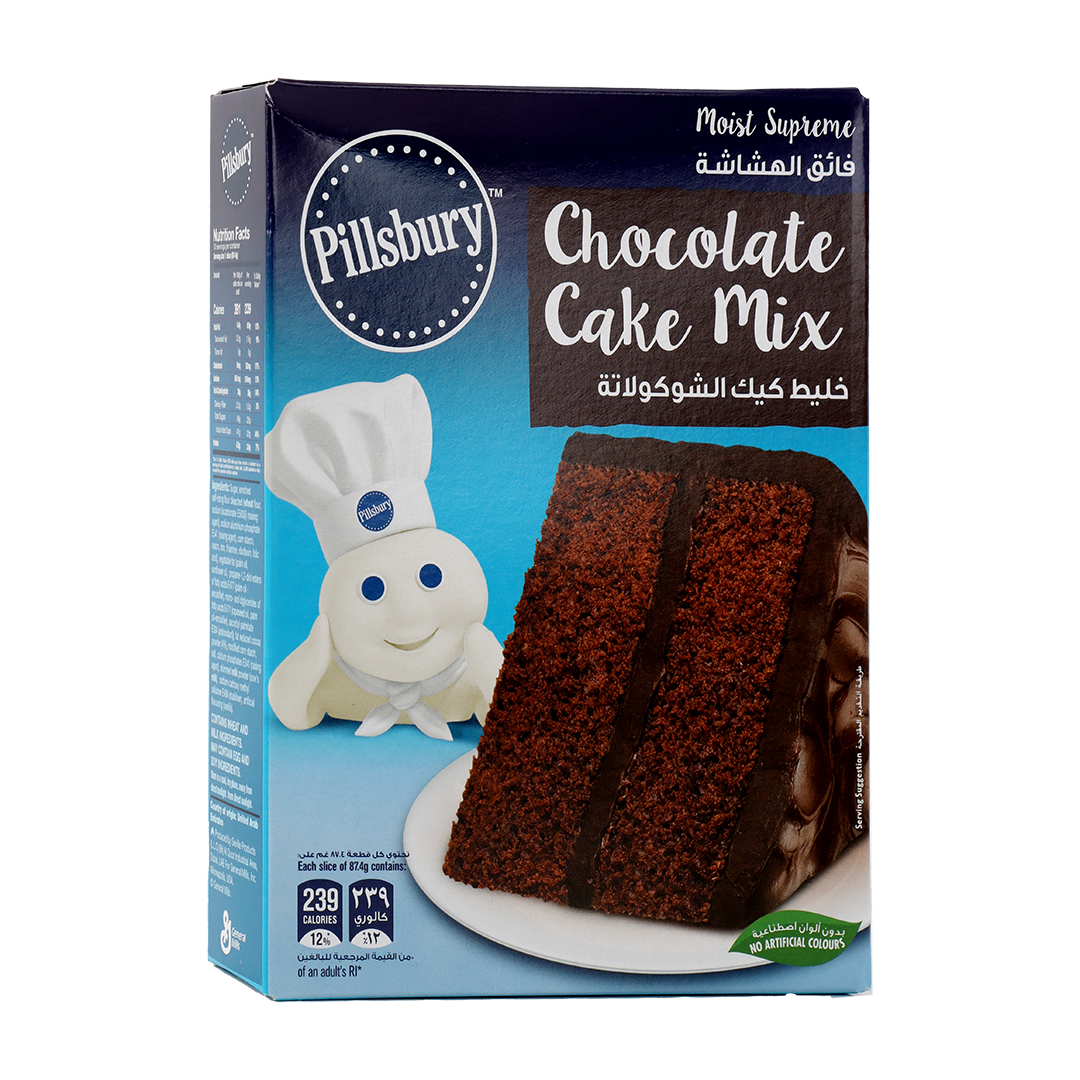 خليط الكيك بالشوكولاته pillsbury ٤٨٥ جرام
