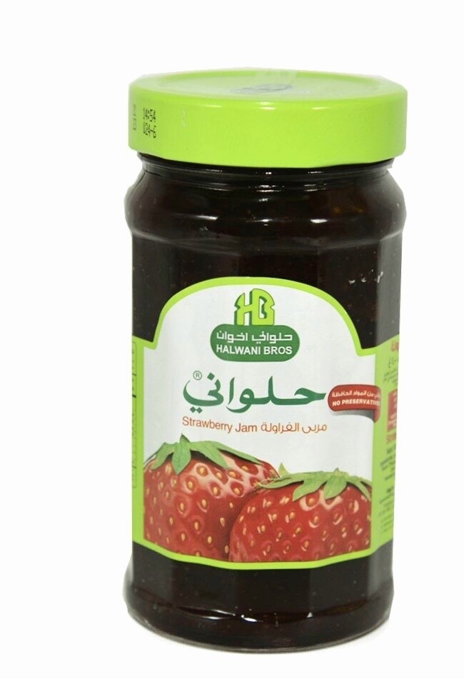 مربى حلواني اخوان بالفراولة وزن ٤٠٠ جرام