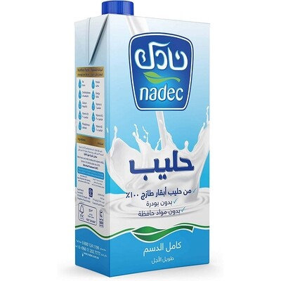حليب نادك كامل الدسم ١ لتر