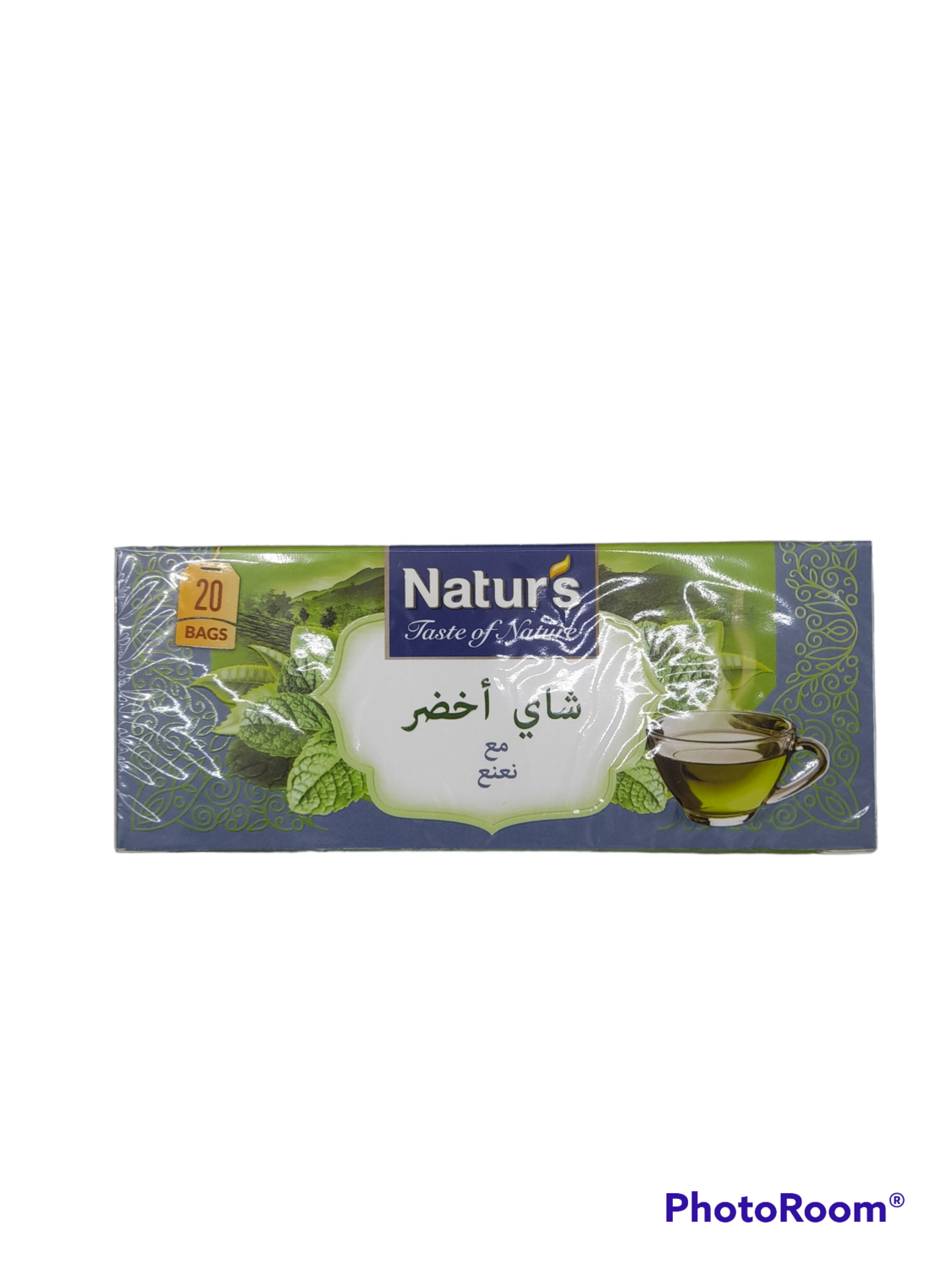شاي أخضر مع نعناع   ٢٠ كيس