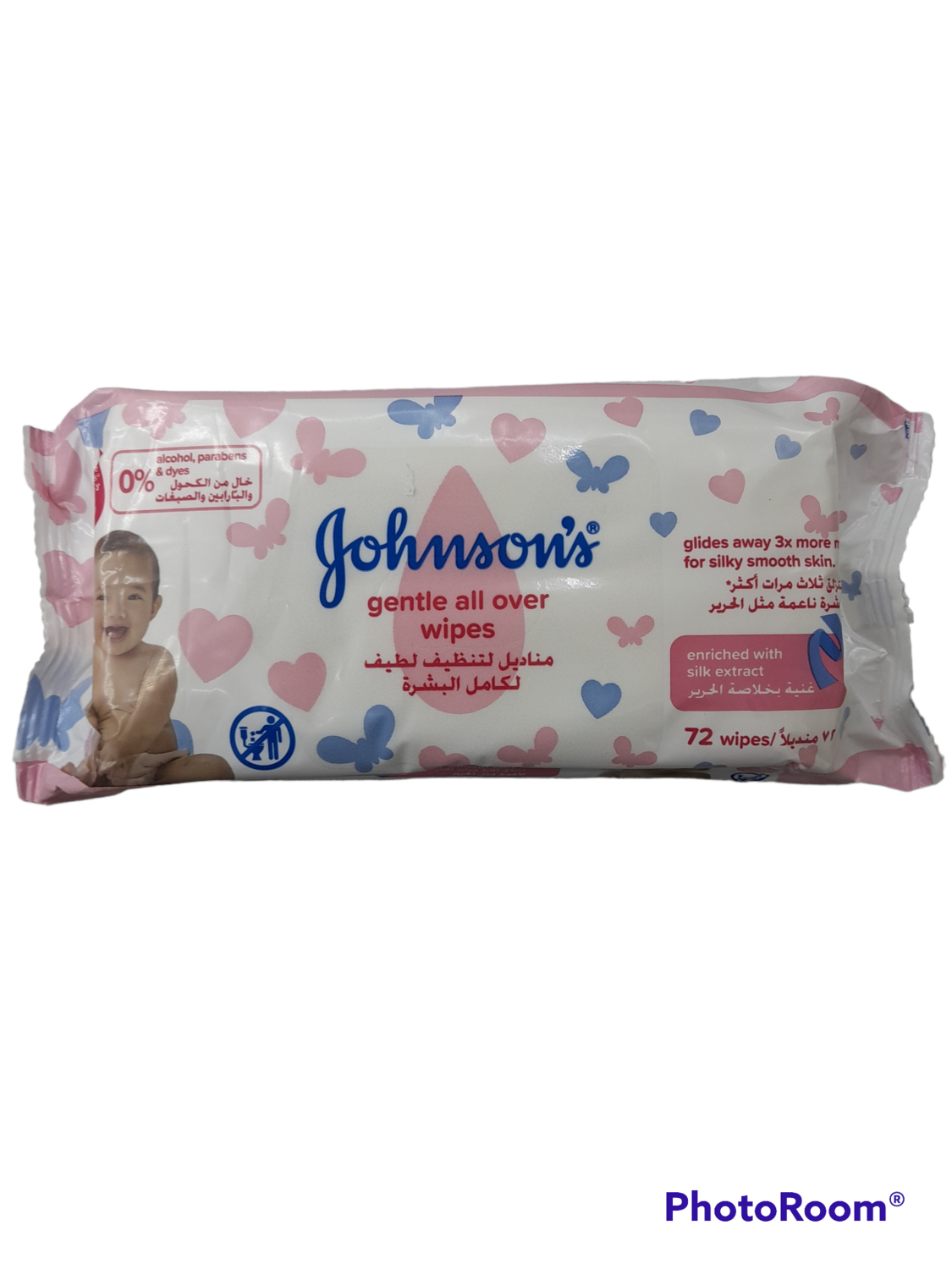 gohnsonis gentle all over 72 wipes