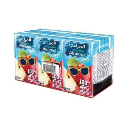 عصير المراعي تفاح ٦×١٤٠ مل