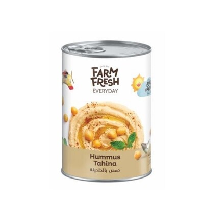 حمص طحينية فارم فرش hummus tahina 400gm