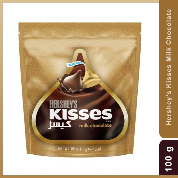 كيسز kisses شوكولاته بالحليب ١٠٠ جرام