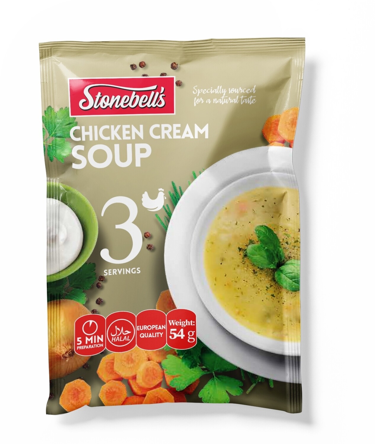اسطنبول .شوربة كريمة الدجاج ٥٤ جرام