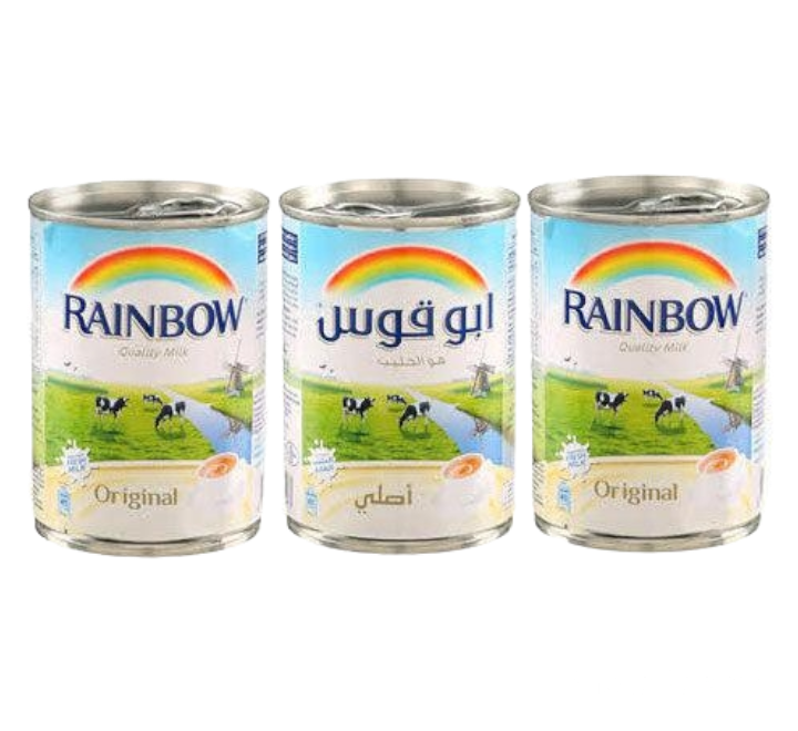 rainbow quality milk 410ml*3