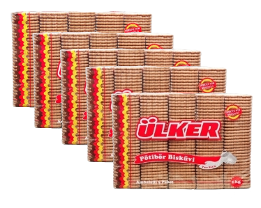 ulker petit beurre biscuits 1kg*5