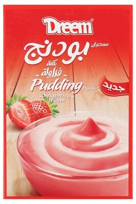 بودنج بنكهة الفراولة من دريم ١٠٠ جرام