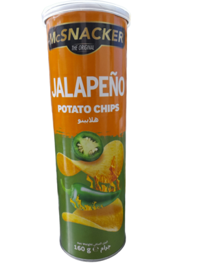 mcsnacker. jalapeno potato chips 160g