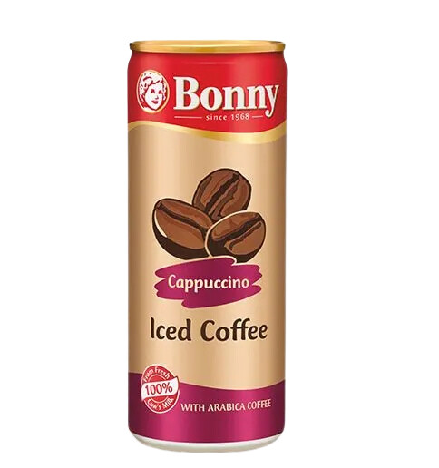 Bonny . Cappuccino .iced coffee 250m