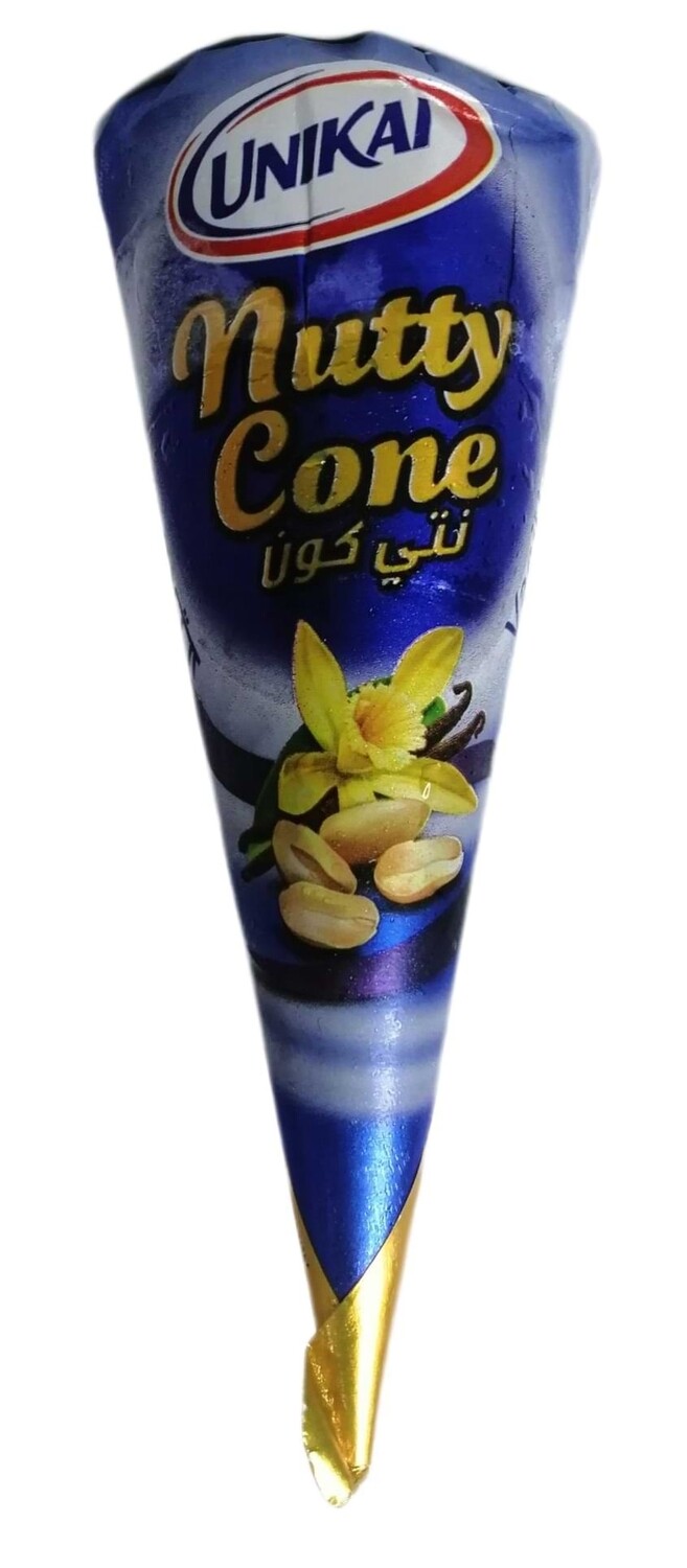 Nutty cone vanilla