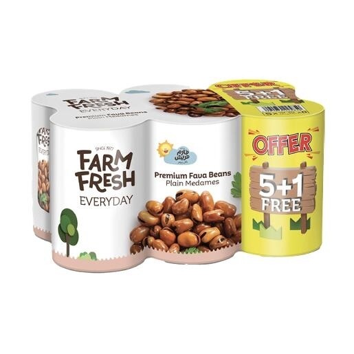 FARM FRESH Plain medames 400g ×6