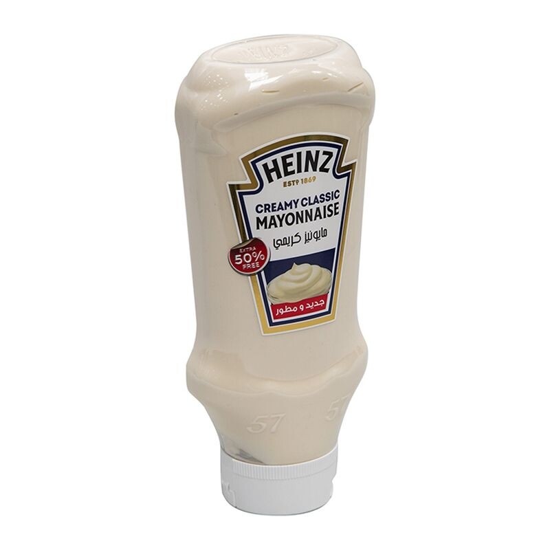HEINZ CREAMY CLASSIC MAYONNAISE 600ML