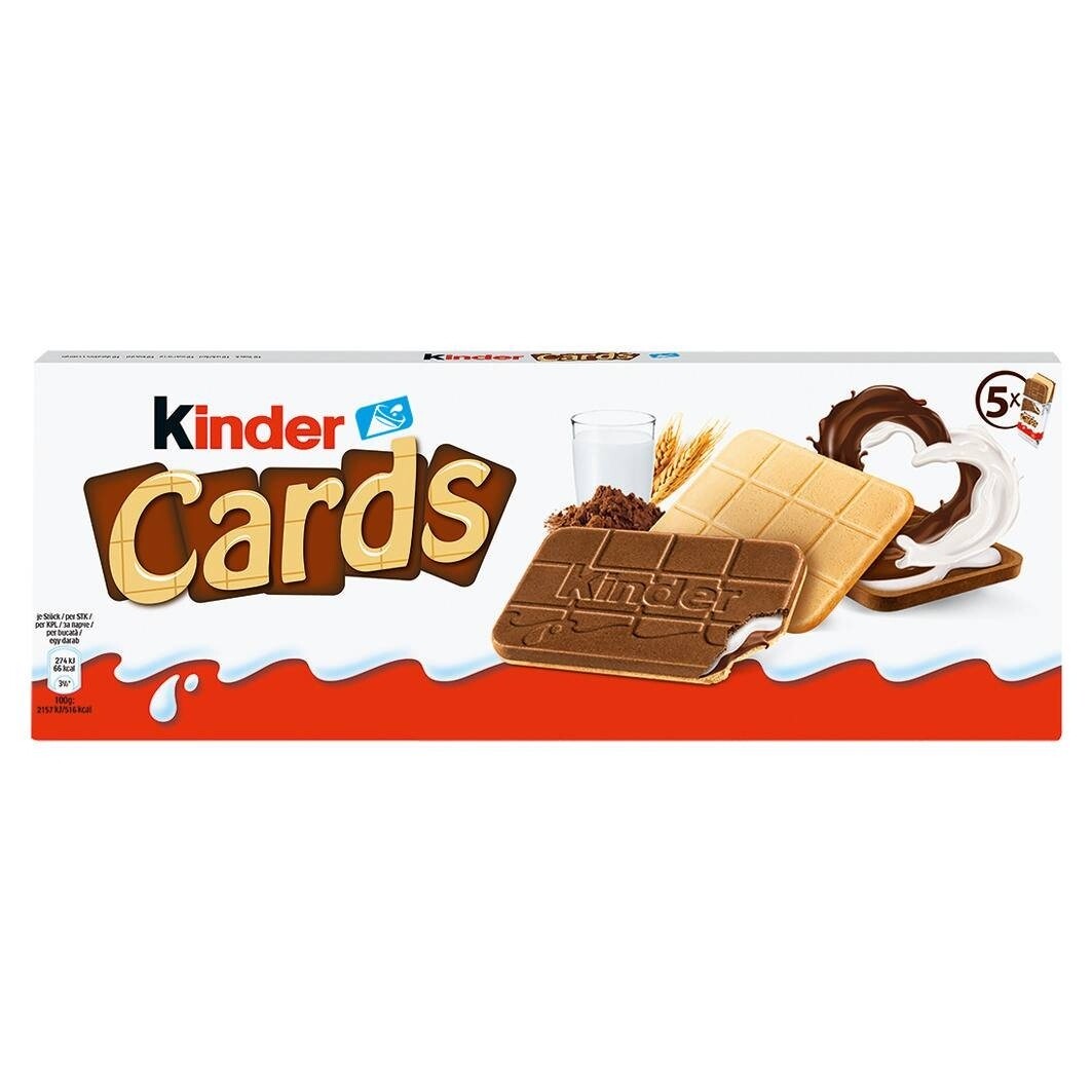 Kinder cards 5×25 g