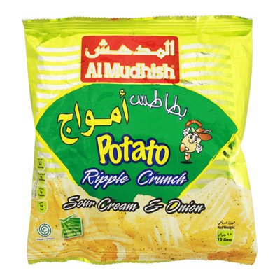 Al Mudhish potato ripple chips